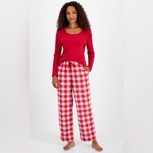 Charter Club Women's Printed Fleece
Pajama Pants, Created for Macy's